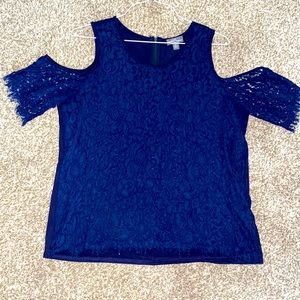 Market & Spruce Lace Top